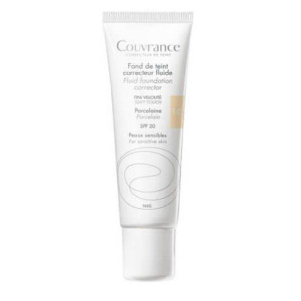 Avène Folyékony fedősmink Couvrance SPF 20 (Fluid Foundation Corrector) 30 ml
50 Doré