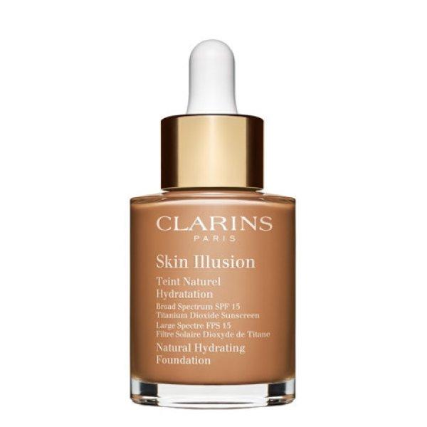 Clarins Hidratáló smink Skin Illusion SPF 15 (Natural Hydrating Foundation) 30
ml 113