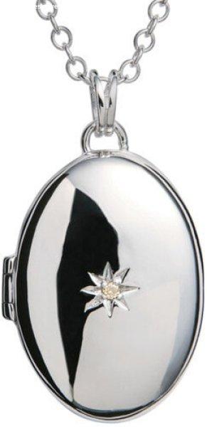 Hot Diamonds Nyaklánc medállal és gyémánttal DP143_DP549 (lánc, medál) 46
cm