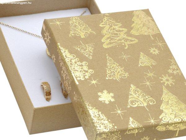 JK Box Karácsonyi ajándék papír díszdoboz KX-8/AU