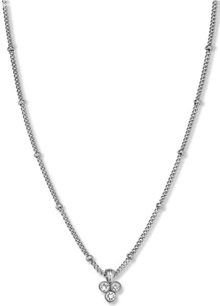 Rosefield Acél nyaklánc három Swarovski kristállyal TOCCOMBO JTNTS-J442