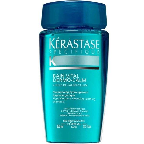 Kérastase Sampon érzékeny fejbőrre normál és vegyes hajra Bain Vital
Dermo-Calm (Hypoallergenic Hydra-Soothing Shampoo) 250 ml