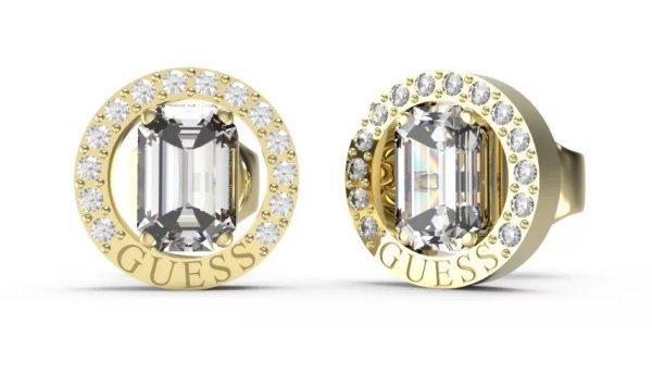 Guess Csillogó aranyozott fülbevaló cirkónium kövekkel Tiny Dancer
JUBE04654JWYGT/U