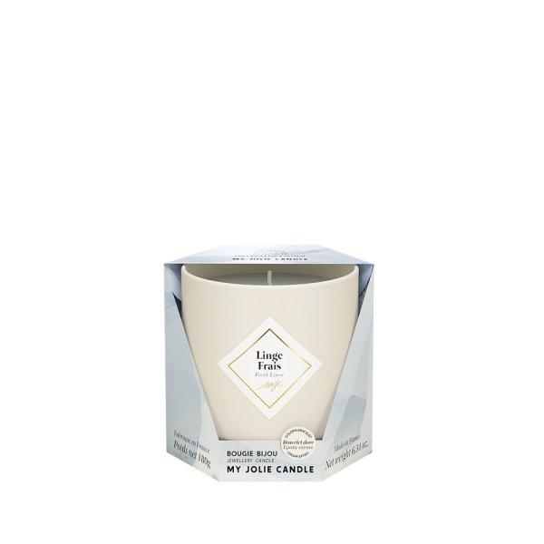 My Jolie Candle Illatgyertya karkötővel Beige Les Essentielles Frissen mosott
ruha 320325