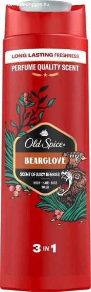 Old Spice Tusfürdő Bearglove (Body-Hair-Face Wash) 400 ml