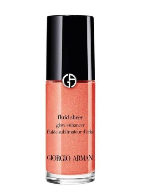 Giorgio Armani Bőrvilágosító tonizáló krém Fluid Sheer (Glow Enhancer) 18
ml 5