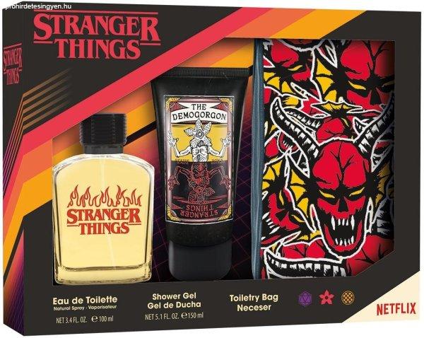 EP Line Stranger Things - EDT 100 ml + tusfürdő 150 ml + piperetáska