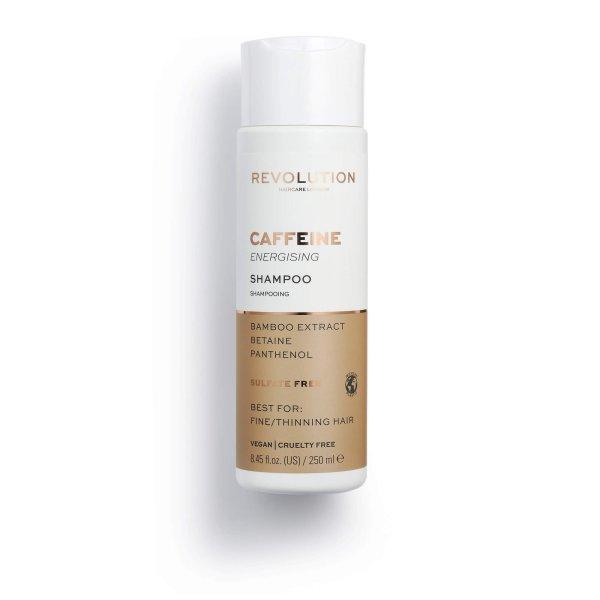 Revolution Haircare Erősítő sampon vékonyszálú hajra Caffeine (Energising
Shampoo) 250 ml