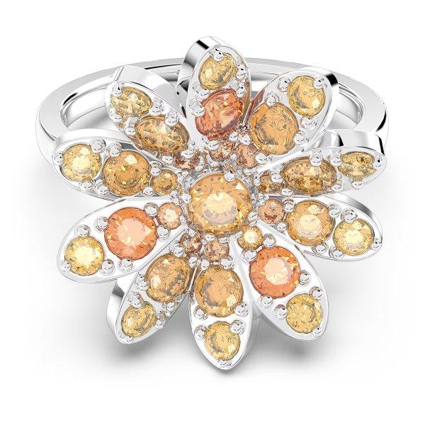 Swarovski Bájos gyűrű cirkónium kövekkel Eternal Flower 5642860 60 mm
