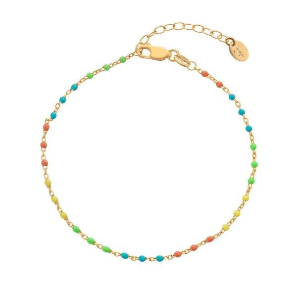 Hot Diamonds Gyengéd aranyozott gyöngy karkötő Jac Jossa Embrace DL660