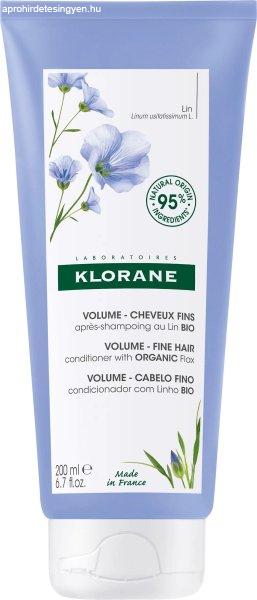 Klorane Kondicionáló vékonyszálú hajra bio lenből (Volume Conditioner) 200
ml