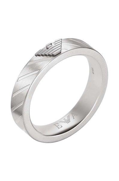 Emporio Armani Divatos acél gyűrű férfiaknak EGS2924040 64 mm