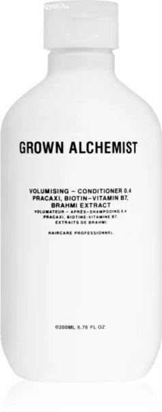 Grown Alchemist Volumennövelő kondicionáló Pracaxi, Biotin-Vitamin B7,
Brahmi Extract (Volumising Conditioner) 200 ml