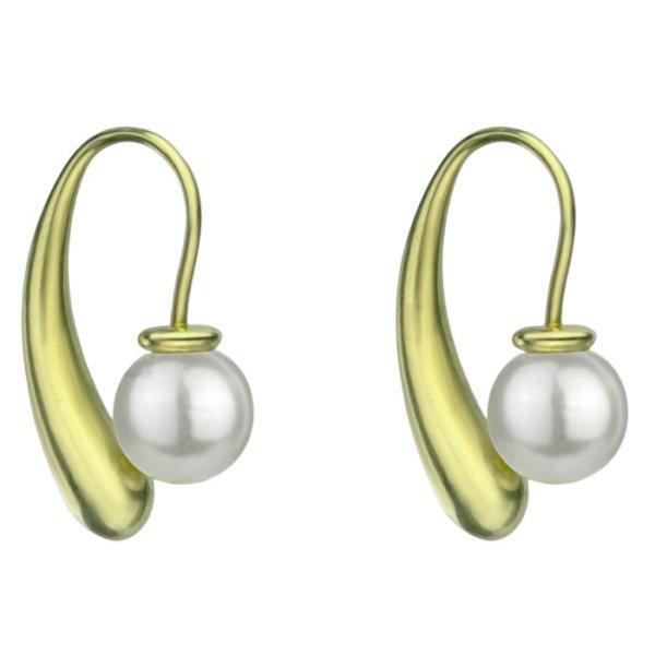 Marc Malone Aranyozott fülbevaló műgyönggyel Jennifer White Earrings
MCE24025G