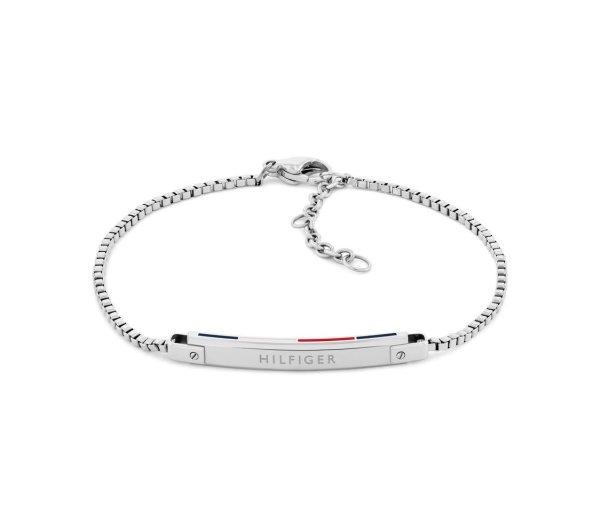 Tommy Hilfiger Eredeti acél szíj Linear 2780952
