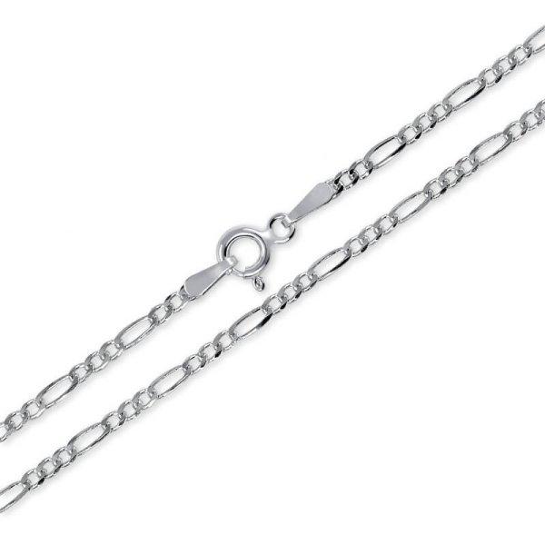 Brilio Silver Ezüst karkötő Figaro 19 cm 461 086 00165 04