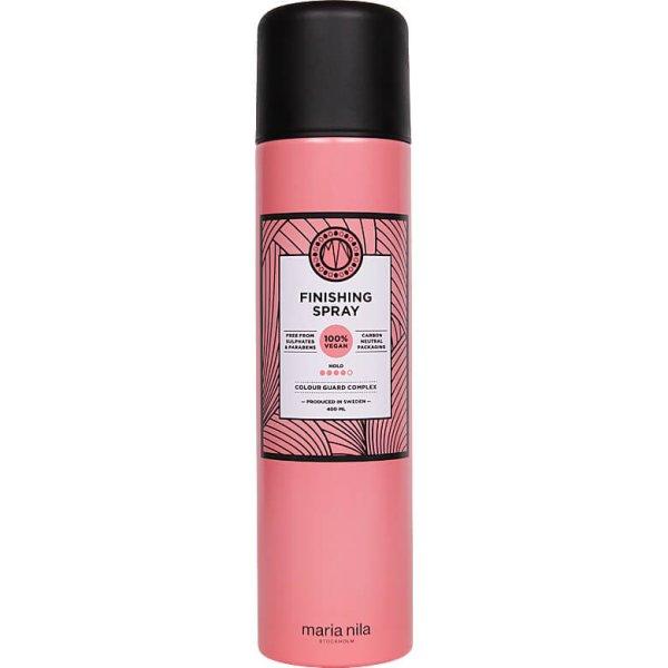 Maria Nila Hajlakk az erős fixálásért Style & Finish (Finishing Spray) 400
ml