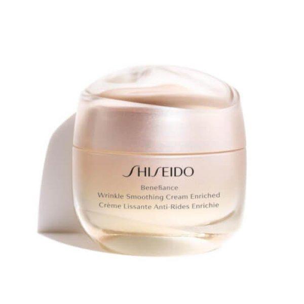 Shiseido Ránctalanító krém száraz bőrre Benefiance (Wrinkle Smoothing
Cream Enriched) 50 ml