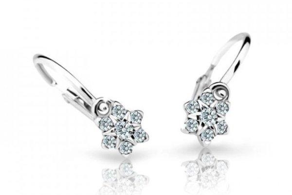 Cutie Jewellery Bájos fehér arany gyermek fülbevaló C2152-10-X-2 fehér