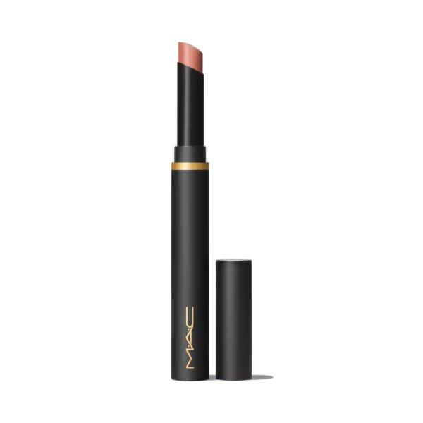 MAC Cosmetics Keskeny ajakrúzs (Powder Kiss Velvet Blur Slim Stick) 2 g Spice
World