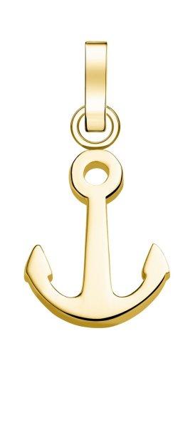 Rosefield Aranyozott horgony medál The Pendant PE-Gold-Anchor