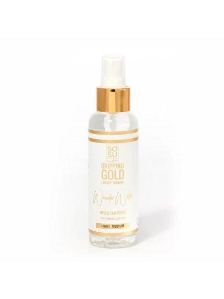 Dripping Gold Önbarnító arcpermet Dripping Gold Wonder Water Light/Medium 100
ml