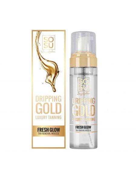 Dripping Gold Barna tónust eltávolító hab Dripping Gold Fresh Glow 150 ml