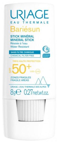 Uriage Ásványi védő stick SPF 50+ Bariesun (Mineral Stick) 8 g