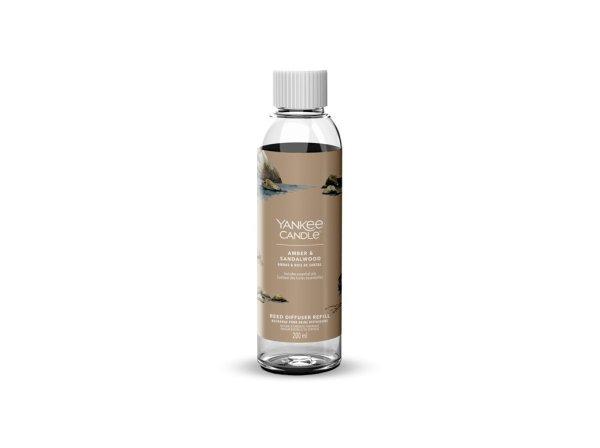 Yankee Candle Csere utántöltő aroma diffúzorba Signature Amber & Sandalwood
Reed 200 ml