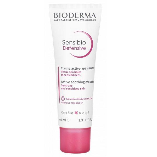 Bioderma Nyugtató arckrém Sensibio Defensive (Active Soothing Cream) 40 ml