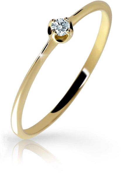 Cutie Diamonds Gyengéd sárga arany gyűrű gyémánttal DZ6729-2931-00-X-1 52
mm