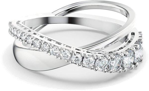 Swarovski Csillogó dupla gyűrű Twist 5572716 50 mm