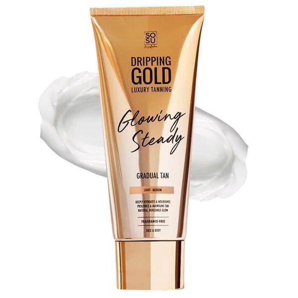 Dripping Gold Önbarnító krém Light/Medium Dripping Gold Glowing Steady
(Gradual Tan) 200 ml