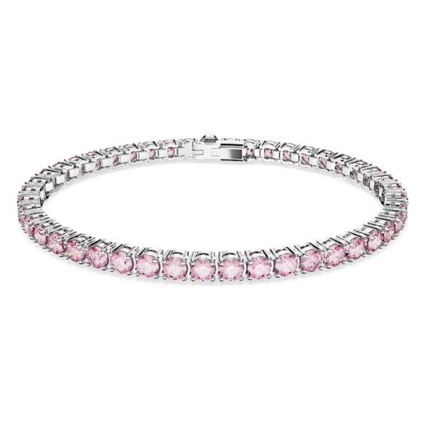 Swarovski Időtlen karkötő kristályokkal Matrix Tennis 5648932 16,5 cm