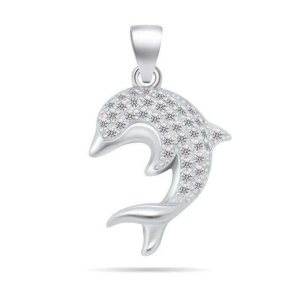 Brilio Silver Bámulatos ezüst medál Delfin PT125W