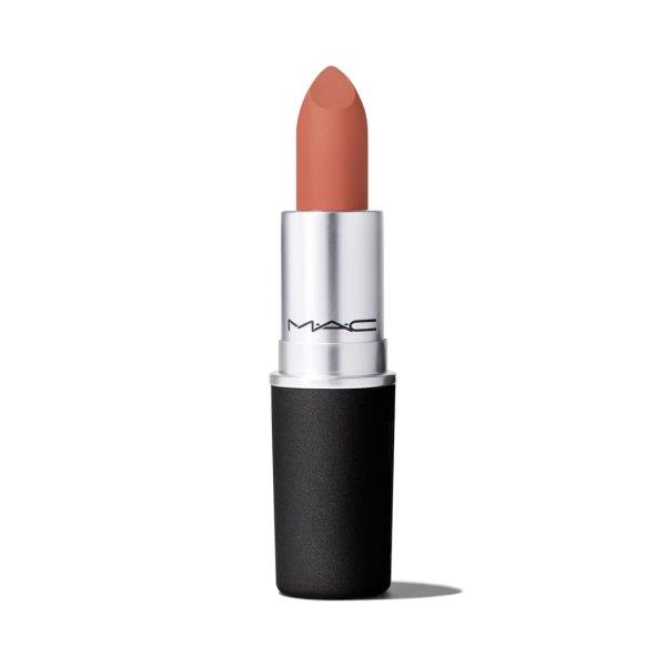 MAC Cosmetics Matt tápláló ajakrúzs Powder Kiss (Lipstick) 3 g Impulsive