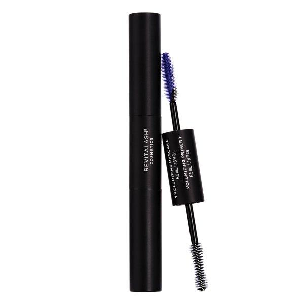 RevitaLash Volumennövelő kétfázisú szempillaspirál (Voluminizing
Double-Ended Mascara & Primer) 16,5 ml Black