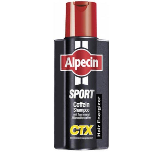 Alpecin Koffeines sampon hajhullás ellen Sport CTX (Energizer Kofein Shampoo)
250 ml
