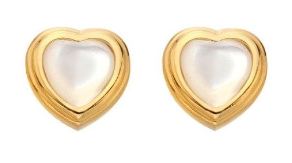 Hot Diamonds Szív aranyozott gyémánt és gyöngy fülbevaló Jac Jossa Soul
DE790