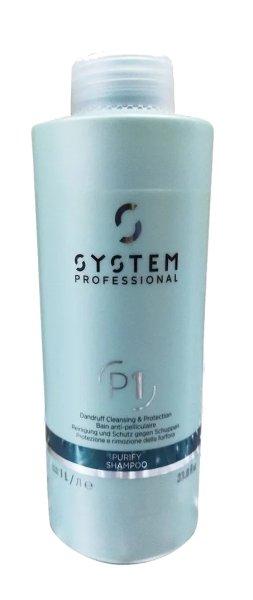 System Professional Korpásodás elleni sampon Purify (Shampoo) 1000 ml