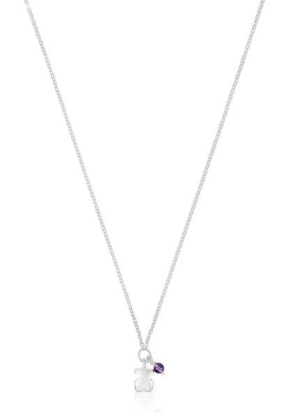 Tous Ezüst nyaklánc ametiszttel Bold Motif 1003874700