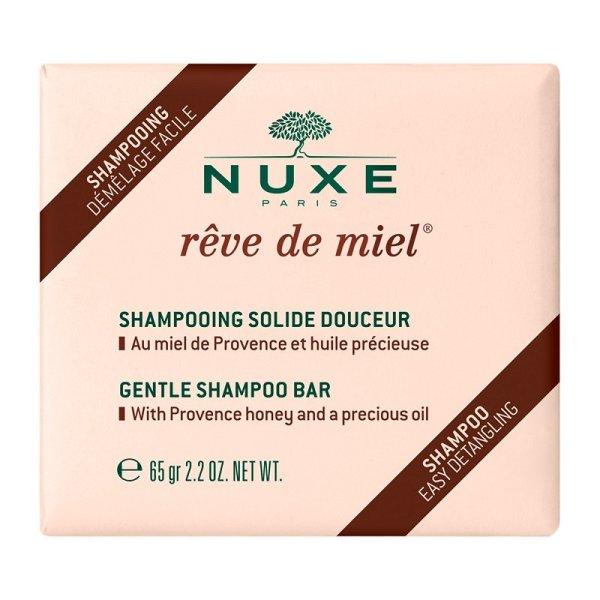 Nuxe Természetes szilárd sampon Rêve de Miel (Gentle Shampoo Bar) 65 g