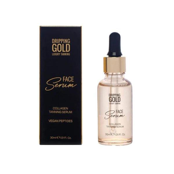 Dripping Gold Önbarnító szérum kollagénnel (Collagen Tanning Face Serum) 30
ml
