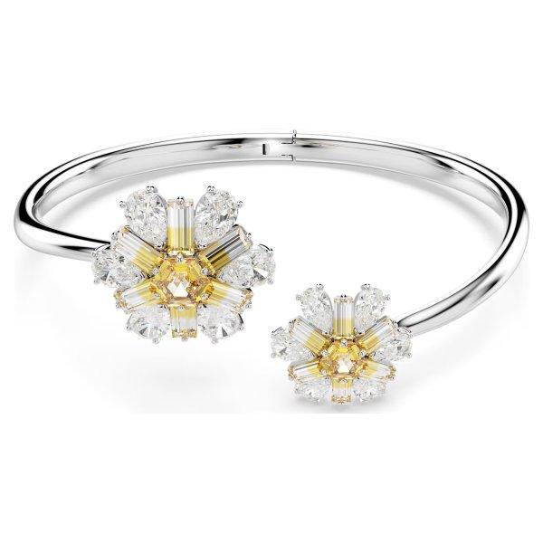 Swarovski Bájos tömör karkötő cirkónium kövekkel Idyllia 567993 16 cm