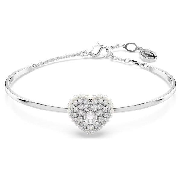 Swarovski Bájos karkötő Szív cirkónium kövekkel Hyperbola 5684385