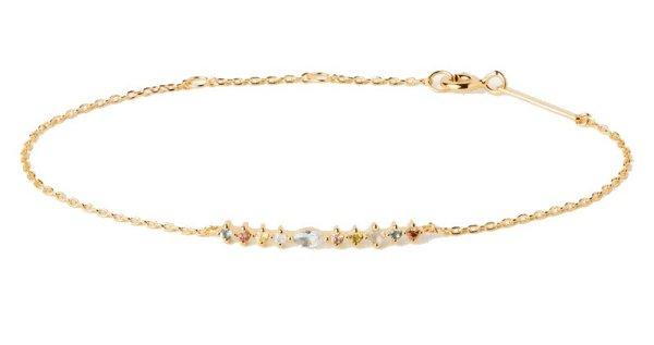 PDPAOLA Aranyozott karkötő színes cirkónium kövekkel Lotus Colors
PU01-845-U
