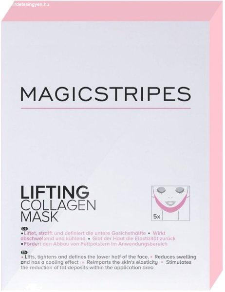 MAGICSTRIPES Lifting kollagén maszk a feszes kontúrokért (Lifting Collagen
Mask) 5 db