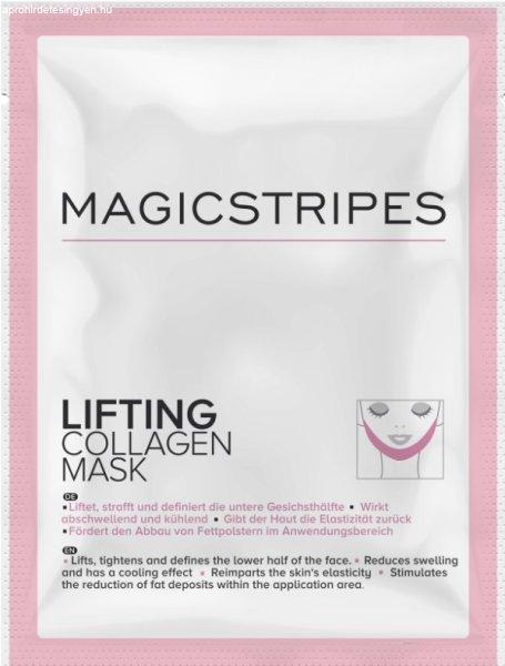 MAGICSTRIPES Lifting kollagén maszk a feszes kontúrokért (Lifting Collagen
Mask) 1 db