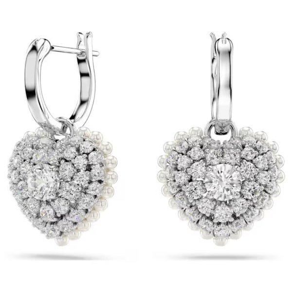Swarovski Romantikus lógó fülbevaló cirkónium kövekkel és
kristálygyöngyökkel Idyllia 5684384