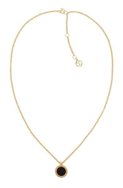 Tommy Hilfiger Modern aranyozott nyaklánc medállal Iconic Circle 2780656